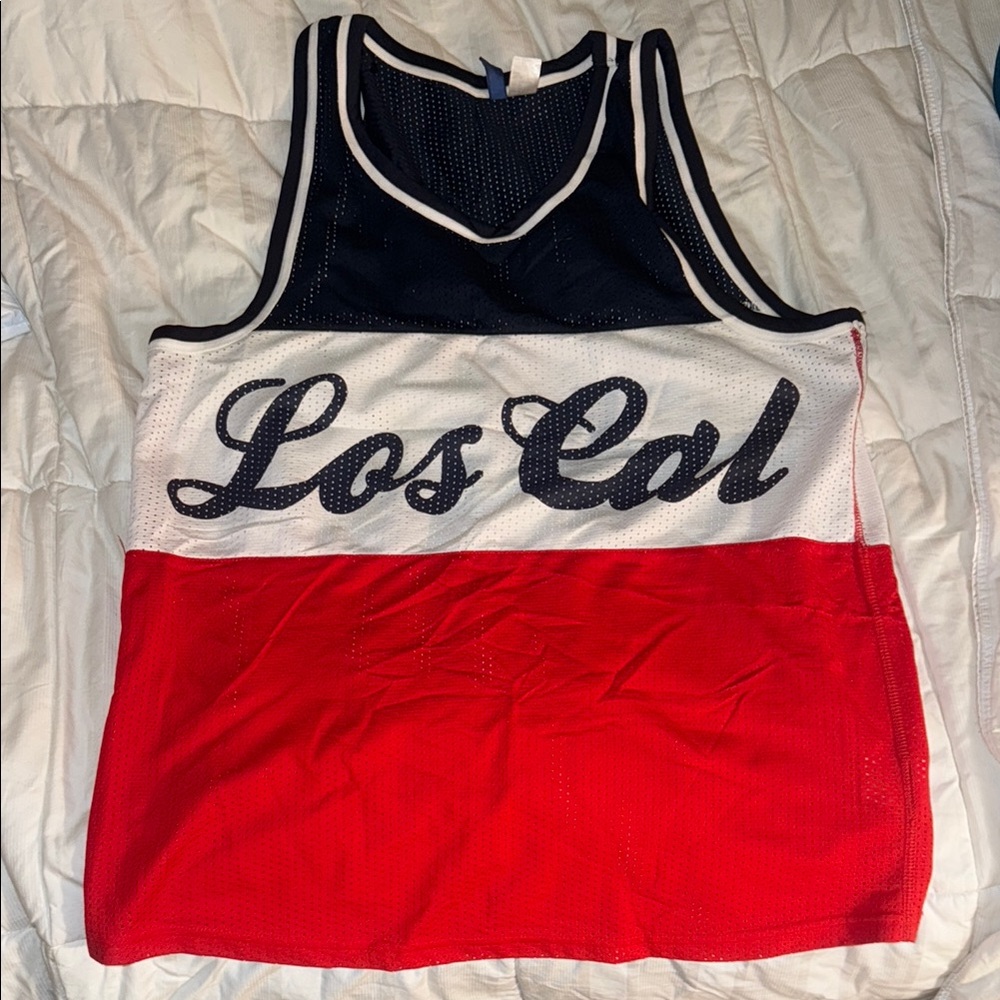 Los Cal Red, White, and Blue Jersey